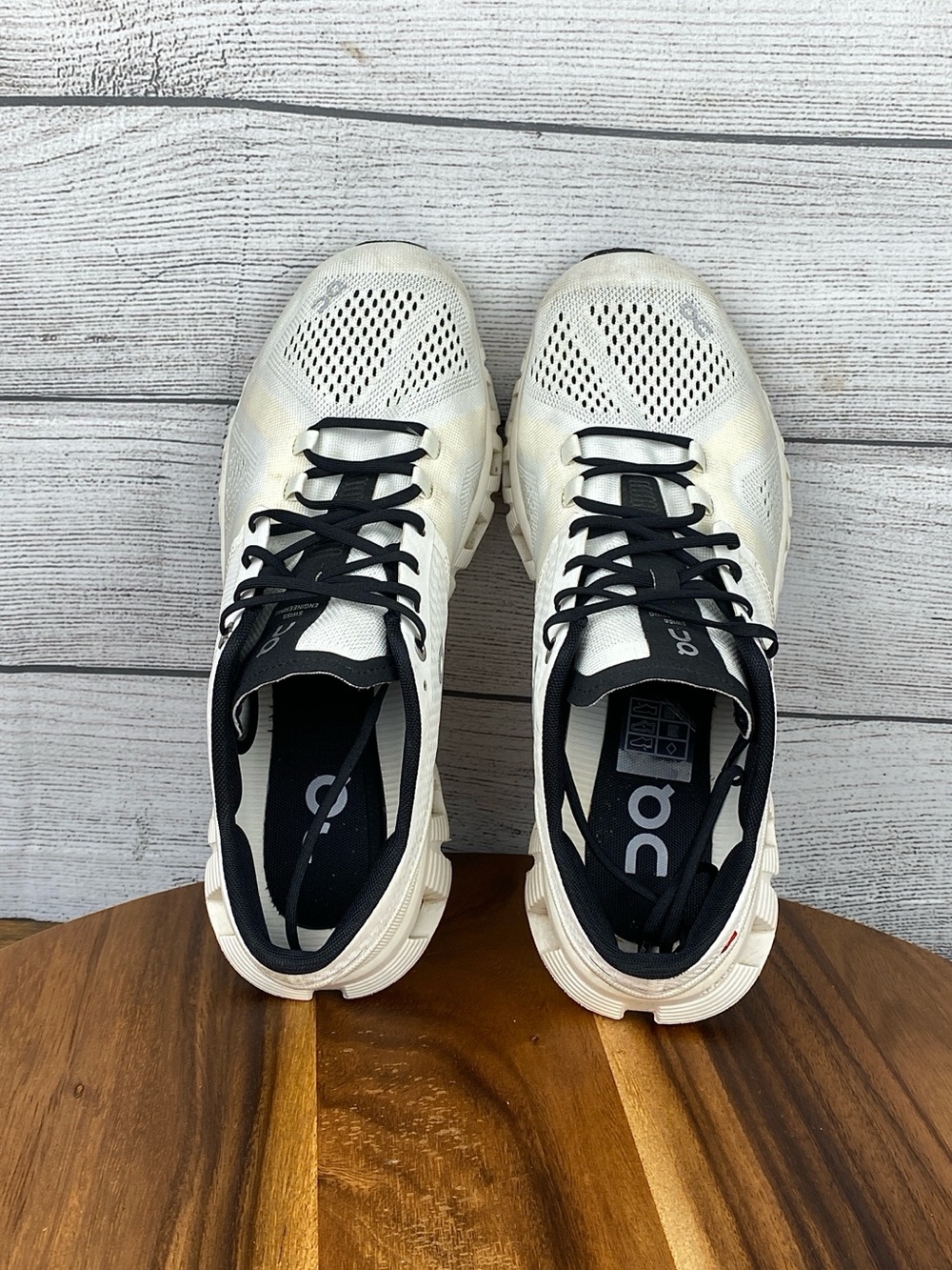 ON Running Cloud X2 White Black Lace Up Athletic Shoes Women’s Sneaker Size 9 - Picture 10 of 12